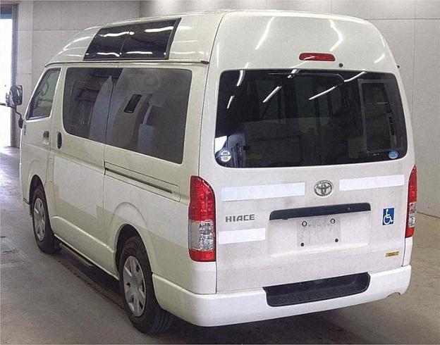  2014 Toyota Hiace Dx Welcab With Wheelchair Position