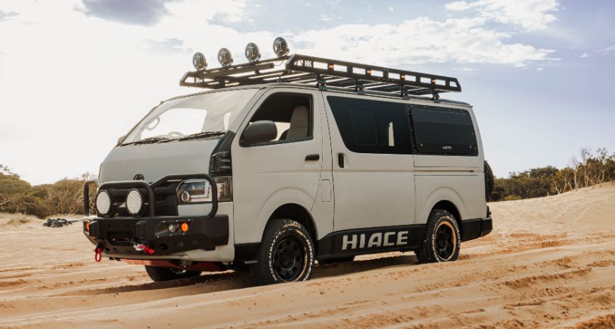 Toyota Hiace Camper Van Toyota Hiace Pops Open Into A Sleek Toyota Hiace Camper Van Toyota Hiace Pops Open Into A Sleek